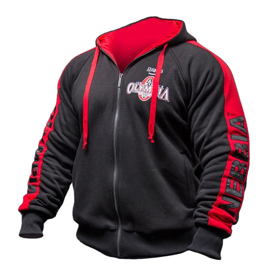 Men Gyms Hoodies Gyms Fitness